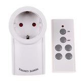 1 Pack US 120V/60Hz EU 230V/50Hz 10A Remote Control Wireless Power Outlets Light Switch Socket